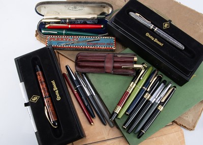 Lot 261 - twenty nine modern fountain pens