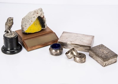 Lot 308 - Three military presentation items