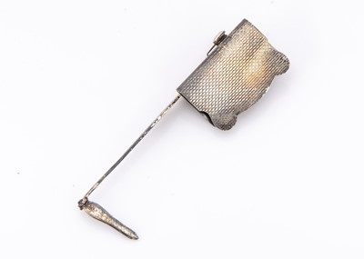 Lot 310 - A 1940s silver bookmark from Asprey