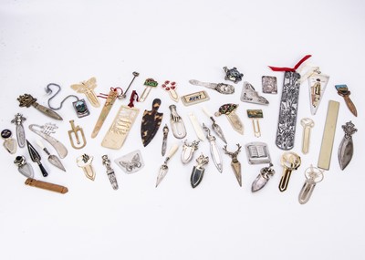 Lot 337 - A collection of bookmarks and other small items