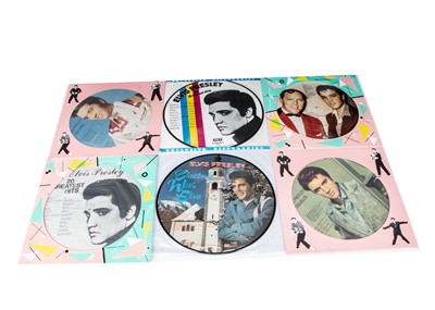 Lot 6 - Elvis Presley Picture Discs