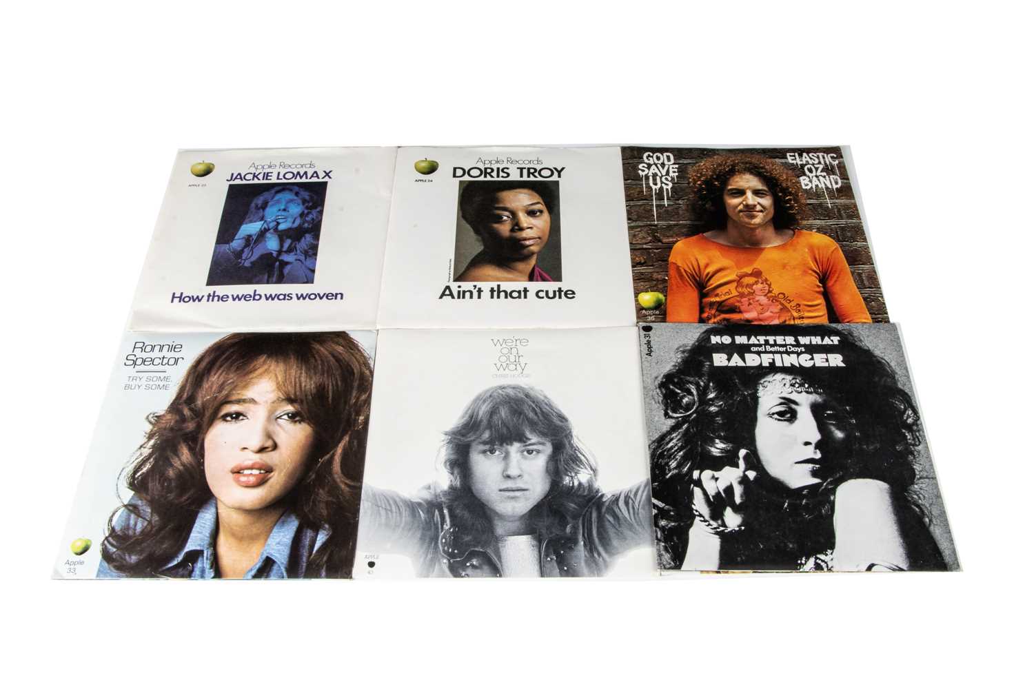 Lot 34 - Apple Label 7" Singles