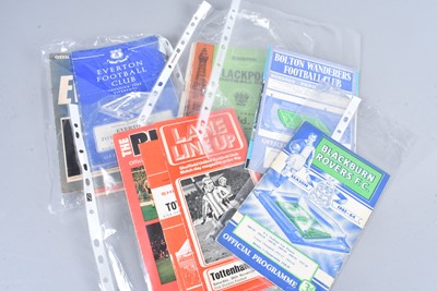 Lot 96 - Tottenham Hotspur Away Programmes 1960s