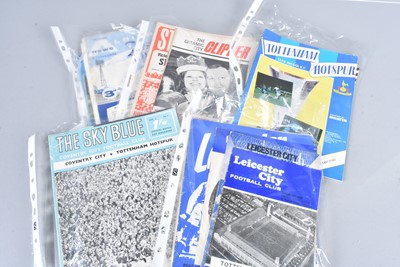 Lot 98 - Tottenham Hotspur Away Programmes Midlands' Clubs