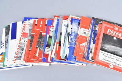 Lot 99 - Tottenham Hotspur Away Programmes Northern Clubs