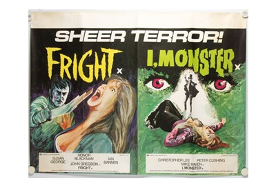 Lot 536 - Fright / I Monster UK Quad Poster