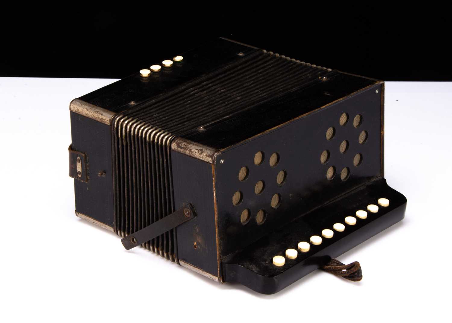 Lot 586 - Hohner Button Accordion
