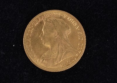 Lot 28 - A Victoria style gold coin
