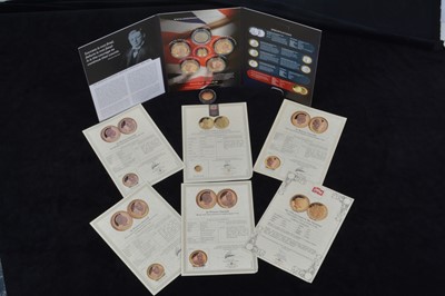 Lot 30 - A 2015 Gibraltar, London Mint issued Sir Winston Churchill coin collection
