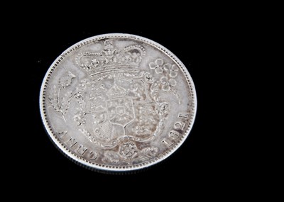 Lot 63 - An 1821 George IV Half Crown
