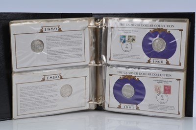 Lot 118 - Sixteen United States Silver Dollar Coin Covers