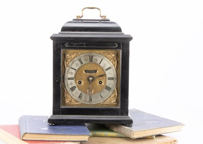 Lot 7 - An early 18th century and later bracket style clock