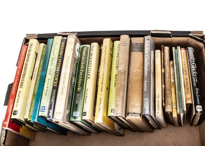 Lot 19 - A collection of clock and watch related books and publications