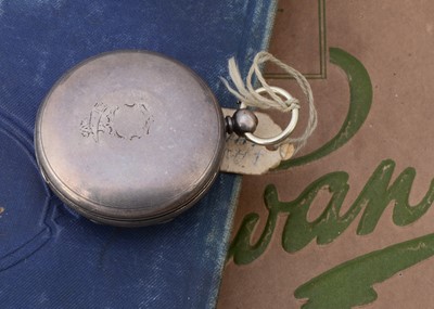 Lot 74 - A Victorian silver open faced pocket watch