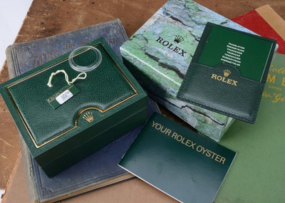 Lot 109 - An empty Rolex wristwatch box