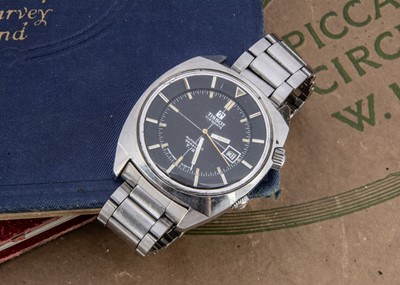 Lot 145 - A circa 1970's Tissot Visodate automatic CSTAR T.12 stainless steel wristwatch