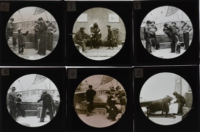 Lot 2 - 3¼in sq Magic Lantern Slides