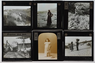 Lot 7 - 3¼in sq Magic Lantern Slides
