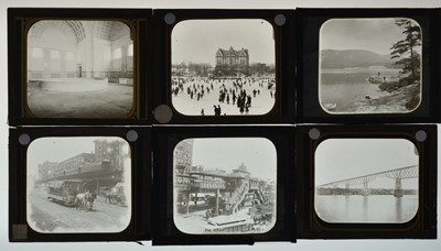 Lot 8 - 3¼in sq Magic Lantern Slides
