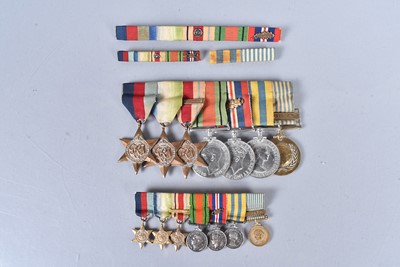 Lot 739 - A Royal Navy WWII and Korea medal group