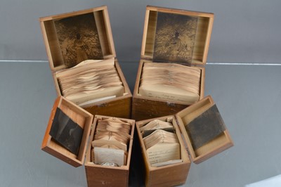 Lot 15 - Early 20th Century Half- and Quarter-Plate Glass Plate Negatives