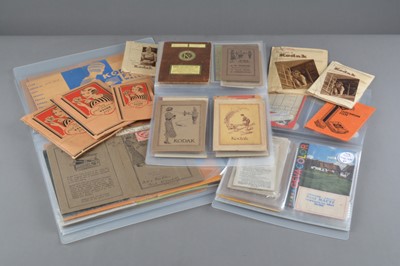 Lot 17 - Photographic Ephemera