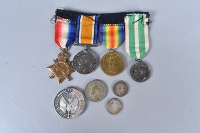 Lot 740 - A Royal Navy WWI group