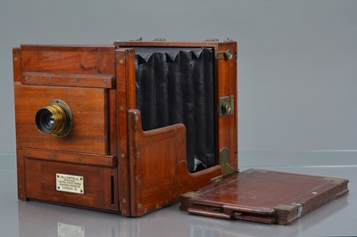 Lot 38 - A Fallowfield Primus Half Plate Tailboard Camera