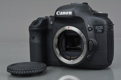 Lot 56 - A Canon EOS 7D DSLR Camera Body