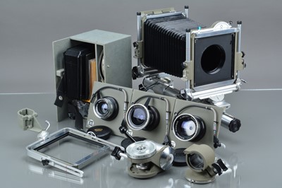 Lot 71 - A Sinar Norma 5 x 4 Monorail Camera