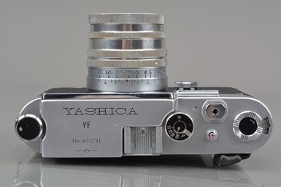 Lot 118 - A Yashica YF Nicca Rangefinder Camera