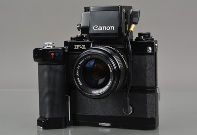 Lot 131 - A Canon F-1 SLR Camera