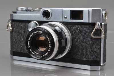 Lot 136 - A Canon L1 Rangefinder Camera