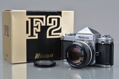 Lot 153 - A Nikon F2 SLR Camera