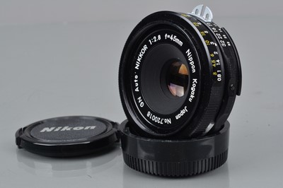 Lot 178 - A Nippon Kogaku GN Auto Nikkor 45mm f/2.8 Ai Lens
