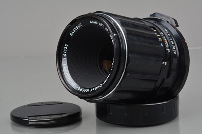 Lot 296 - An Ashai Super Multi Coated Macro Takumar 135mm f/4 Lens