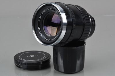 Lot 306 - A Nippon Kogaku Nikkor-Q 13.5cm f/3.5 Lens