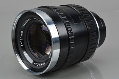 Lot 309 - A Nippon Kogaku Nikkor-Q 135mm f/3.5 Lens
