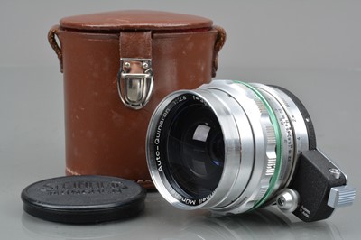 Lot 317 - A Steinheil München Auto Quinaron 35mm f/2.8 Lens