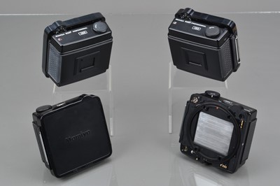 Lot 379 - Four Mamiya RZ67 Professional 120 Backs.