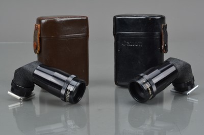 Lot 389 - Two Canon Waist Level Viewer 2