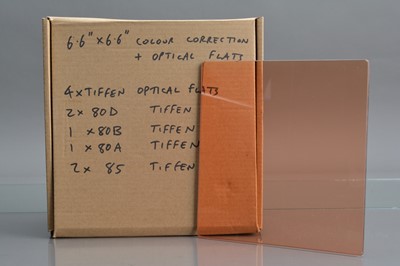 Lot 410 - Ten 6.6 x 6.6 Tiffen Glass Filters