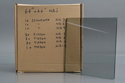 Lot 412 - Thirteen 6.6 x 6.6 Glass Filters