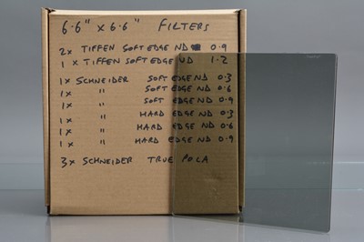 Lot 413 - Twelve 6.6 x 6.6 Inch Glass Filters