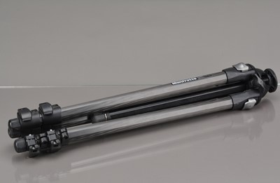 Lot 421 - A Manfrotto 055MF3 Carbon Fibre Tripod