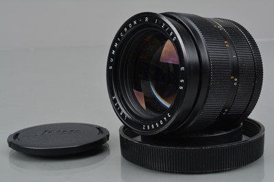 Lot 440 - A Leitz 90mm f/2 Summicron-R E 55 Lens