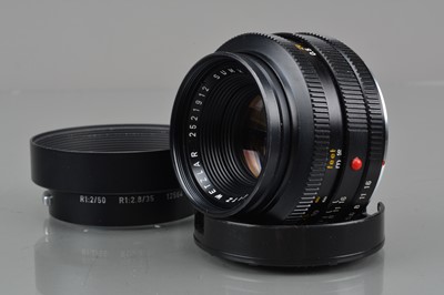 Lot 451 - A Leitz Wetzlar 50mm f/2 Summicron-R Lens