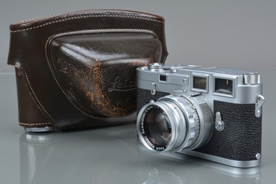 Lot 466 - A Leitz Wetzlar Leica M3 Rangefinder Camera