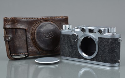 Lot 518 - A Leitz Wetzlar Leica IIf Rangefinder Camera Body