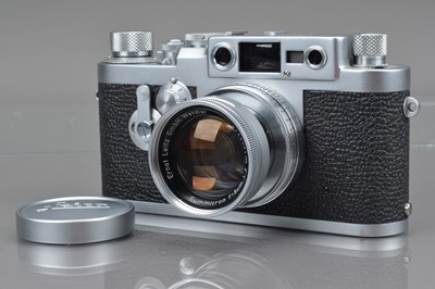 Lot 544 - A Leitz Wetzlar Leica IIIg  Rangefinder Camera